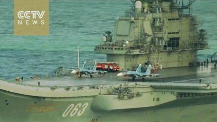 Ξεκίνησαν οι πτήσεις των Ρωσικών μαχητικών του Admiral Flota Kuznetsov (063) πάνω απο την Συρία (Video)