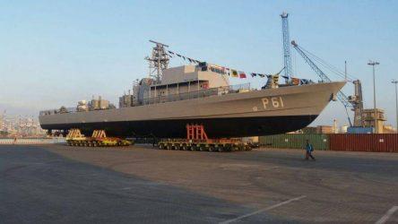 Έτοιμο προς καθέλκυση το περιπολικό σκάφος ανοικτής θαλάσσης P61 της Κυπριακής Δημοκρατίας