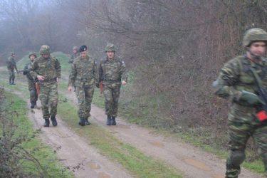 Ο Αρχηγός του ΓΕΣ Αντιστράτηγος Αλκιβιάδης Στεφανής στον Έβρο