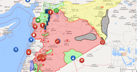 Δείτε σε έναν διαδραστικό χάρτη τι συμβαίνει στην Συρία