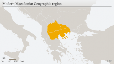 H Deutsche Welle σήκωσε χάρτη με την “μοντέρνα” Μακεδονία