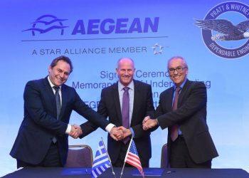 Aegean: Συμφωνία με Pratt & Whitney για κινητήρες GTF στα νέα Airbus αξίας 1,5 δις