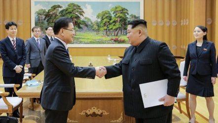 Κορεατική Χερσόνησος: Νέα συνάντηση επιδιώκει ο Κιμ με τον Νοτιοκορεάτη πρόεδρο Μουν Τζε-ιν