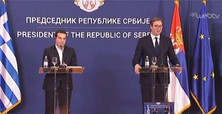 Βούτσιτς: Η Συμφωνία των Πρεσπών καθιστά «γέφυρα» την ΠΓΔΜ μεταξύ Ελλάδας-Σερβίας