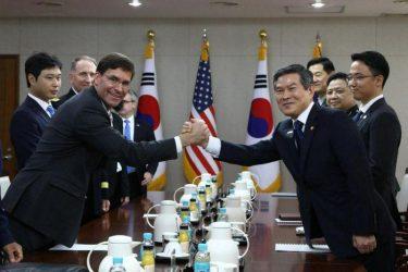 Οι ΗΠΑ ζήτησαν την συμμετοχή της Νότιας Κορέας στην ναυτική δύναμη στο Στενό του Χορμούζ
