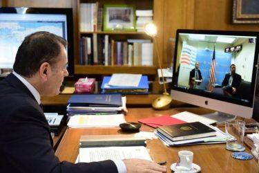 Στο επίκεντρο ζητήματα αμυντικής συνεργασίας μεταξύ Ελλάδας – ΗΠΑ στην τηλεδιάσκεψη Παναγιωτόπουλου – Πάιατ