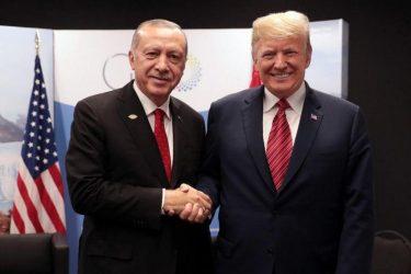 Ερντογάν σε Τραμπ: Ελπίζω το Κογκρέσο να κατανοήσει την σχέση των δύο χωρών