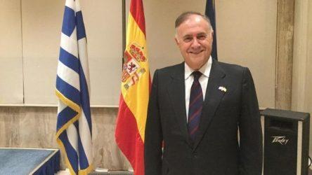 Ισπανός Πρέσβης για την τελετή στο Υπουργείο Εξωτερικών: «Σας ευχαριστώ!»