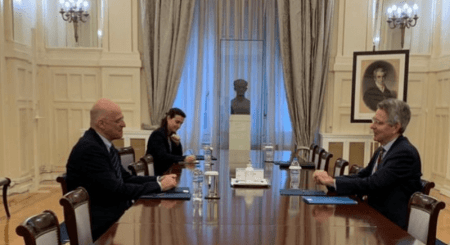 Συνάντηση του Υπουργού Εξωτερικών με τον Αμερικανό Πρέσβη στην Αθήνα