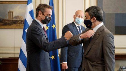 Συνάντηση του πρωθυπουργού με τον Υπουργό Εξωτερικών των ΗΑΕ Al Nahyan