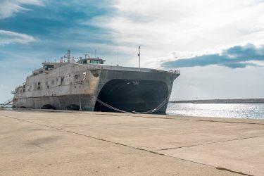 Από την Μαύρη Θάλασσα στην Σούδα «USNS Carson City»