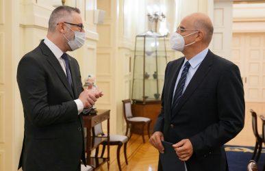 Η Αν. Μεσόγειος στο επίκεντρο της συνάντησης του Νίκου Δένδια με τον πρέσβη της Αυστραλίας