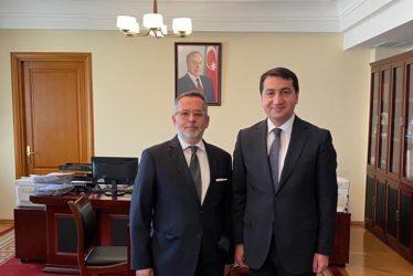 Μπακού: Συνάντηση του Έλληνα Πρέσβη με τον βοηθό του Προέδρου του Αζερμπαϊτζάν