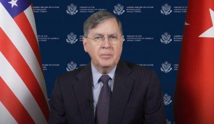 Σάτερφιλντ(Πρέσβης των ΗΠΑ στην Άγκυρα): Οι δηλώσεις Σοϊλού δεν ταιριάζουν σε έναν σύμμαχο
