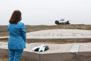 Μήνυμα αισιοδοξίας, υπερηφάνειας και αποφασιστικότητας της ΠτΔ – Πάσχα στην καρδιά του Αιγαίου με 200 ακρίτες