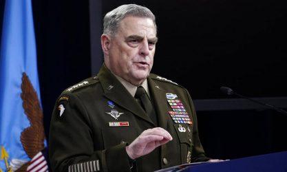 Στρατηγός Μαρκ Μάιλι: Θα προστατέψουμε όσους Αφγανούς συνεργάστηκαν μαζί μας