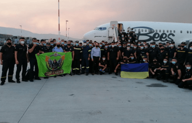 100 πυροσβέστες στέλνει η Ουκρανία – Στέλνει Canadair και η Ισπανία