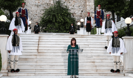 Πρόεδρος της Δημοκρατίας: Η ναυμαχία της Ναυπάκτου συγκαταλέγεται στις μεγάλες στιγμές της παγκόσμιας ιστορίας