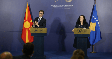 Κοινή συνέντευξη Τύπου των Προέδρων του Κοσσυφοπεδίου και της Βόρειας Μακεδονίας: Δεν πρέπει να επιτραπεί στη Ρωσία να έχει παρουσία μέσω της Σερβίας