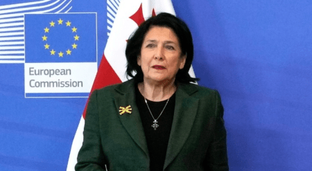 Πρόεδρος Γεωργίας: Θα εργαστούμε με αποφασιστικότητα για την απόκτηση καθεστώτος υποψήφιας χώρας προς ένταξη στην ΕΕ